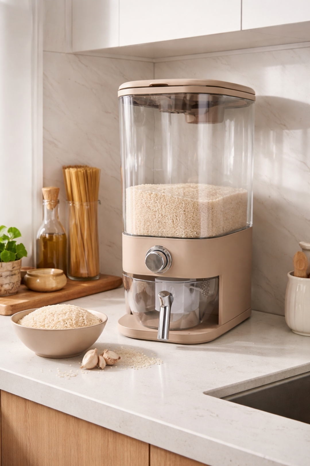 ظرف برنج 12کیلویی هوم کت 